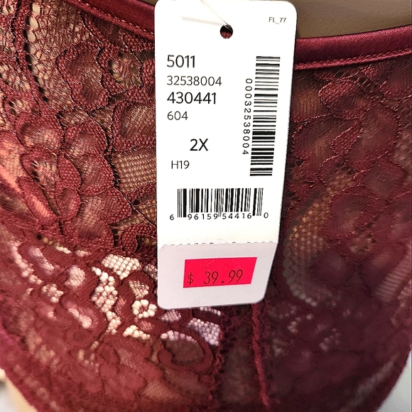 Mesh Insert Lace Bralette - Picture 5 of 6